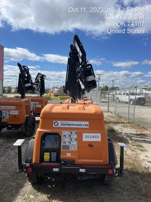 2023 Generac MLT2 Diesel, Flex Switch 120V Input, Powerzone Controller, (4) 320W LED Lights, 4kW Generator, 39.9 Gal Fuel Tank, 2" Ball, T3