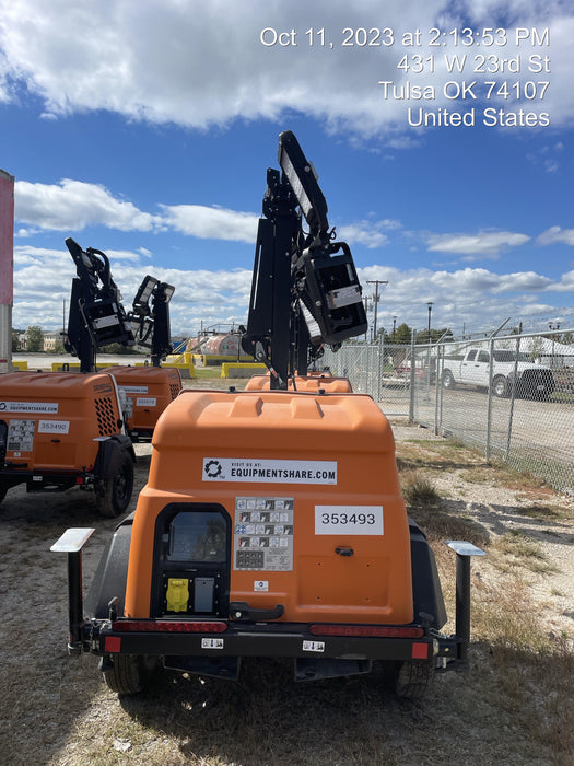 2023 Generac MLT2 Diesel, Flex Switch 120V Input, Powerzone Controller, (4) 320W LED Lights, 4kW Generator, 39.9 Gal Fuel Tank, 2" Ball, T3