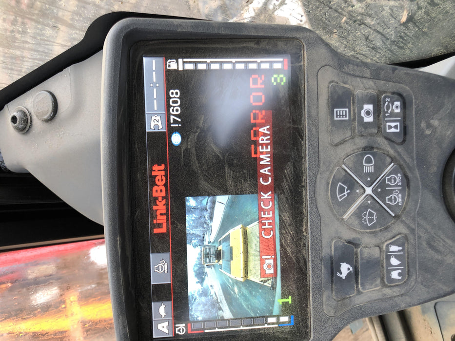 2020 Link-Belt 80X3EX 7'2" ARM, 17.7" rubber tracks, Multi function aux hydraulics