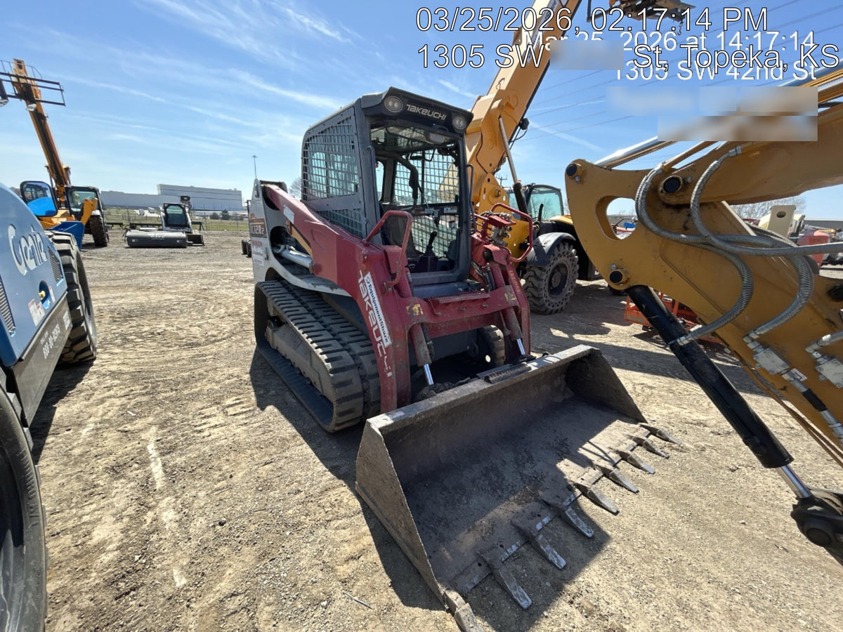 2020 Takeuchi TL12R2-CRR Cab/Heat/Air, Hydraulic QC, Ride Control