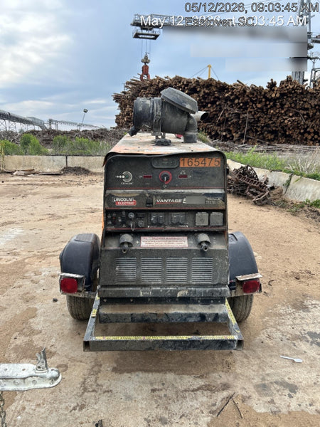 2021 Lincoln Electric Vantage 549X Ready Pak 3, ORANGE (includes trailer, cable rack, fender light kit)