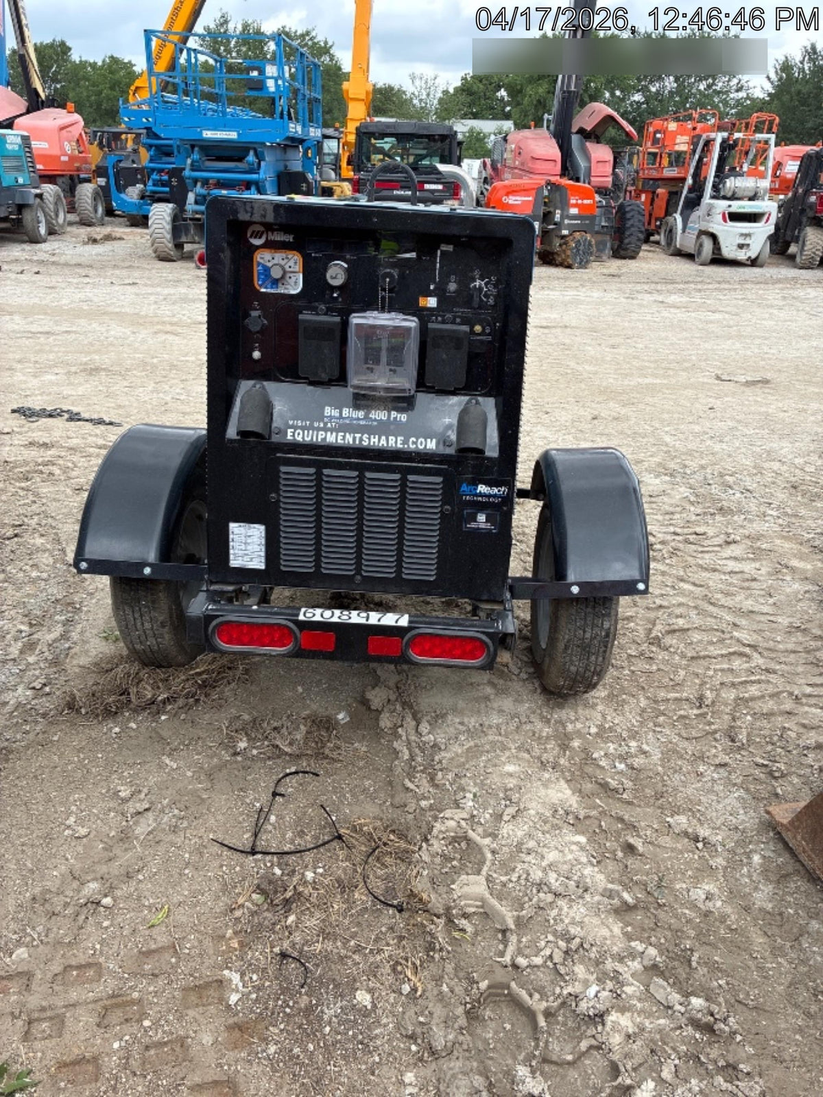 2025 MILLER ELECTRIC BIG BLUE 400
