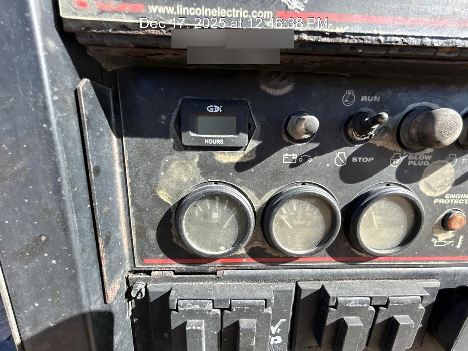 2019 Lincoln Electric Vantage 322 Lincoln Vantage 322 Welder w/Trailer, Light Kit, Cable Rack