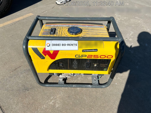 2019 WACKER NEUSON GP2500A
