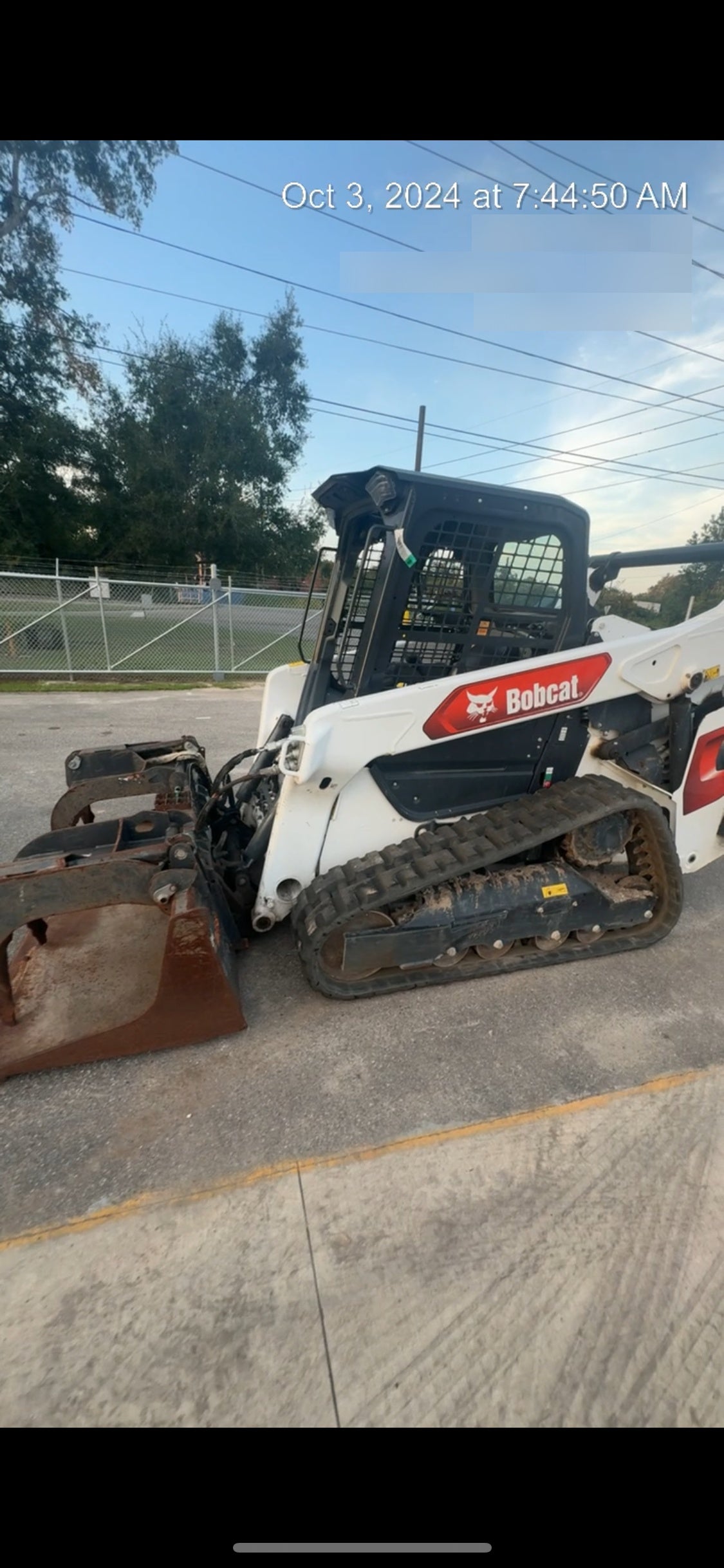 2018 PALADIN 76" Scrap Grapple Bucket - Paladin