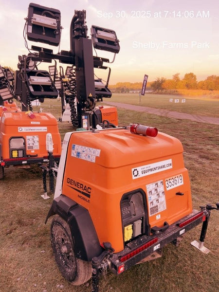 2023 Generac MLT2 Diesel, Flex Switch 120V Input, Powerzone Controller, (4) 320W LED Lights, 4kW Generator, 39.9 Gal Fuel Tank, 2" Ball, T3