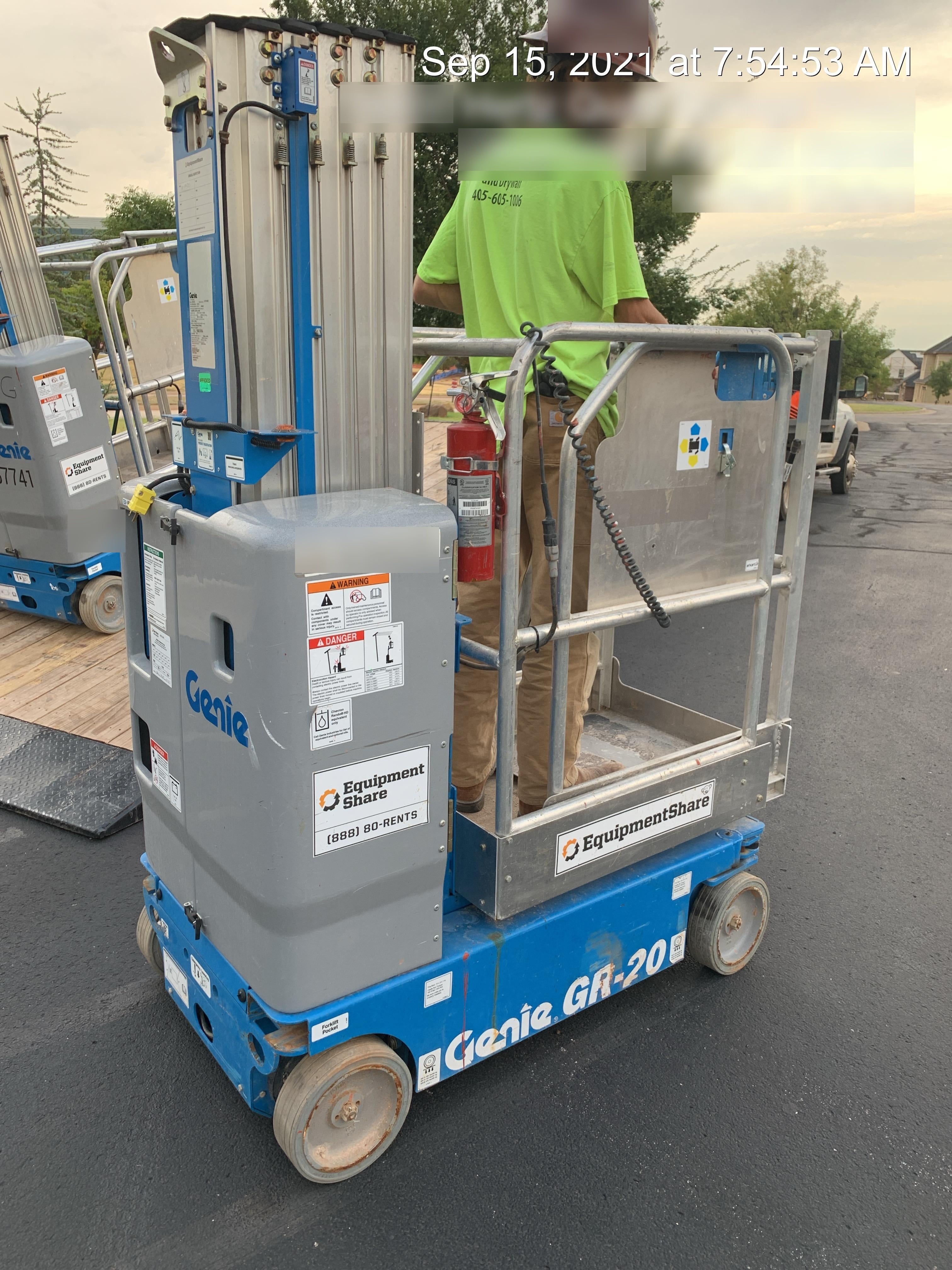 2019 GENIE GR-20