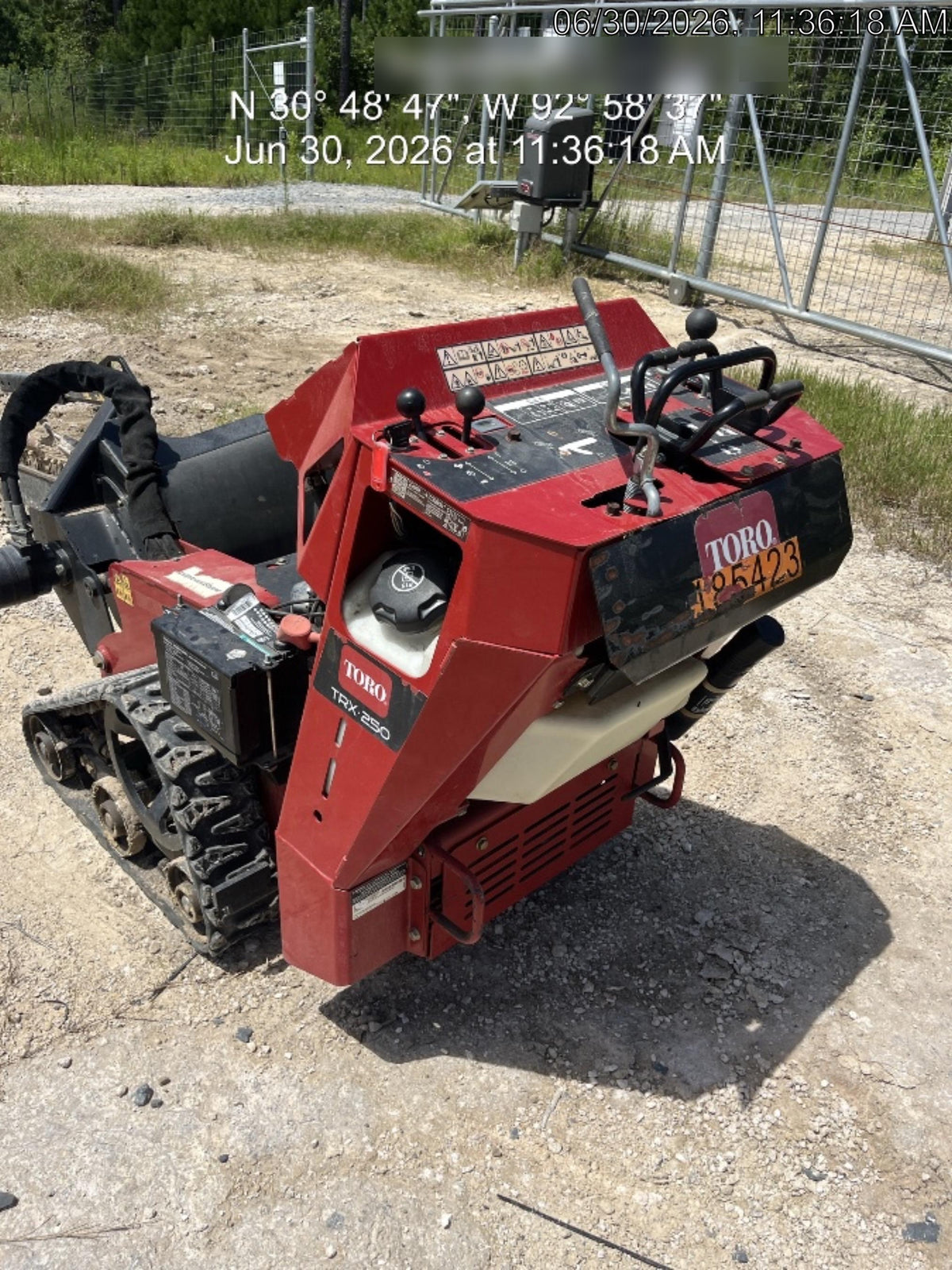 2021 TORO TRX-250