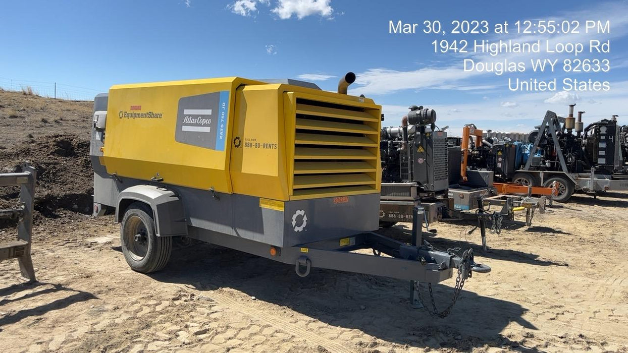 2022 ATLAS COPCO XATS750 IT4 Reman