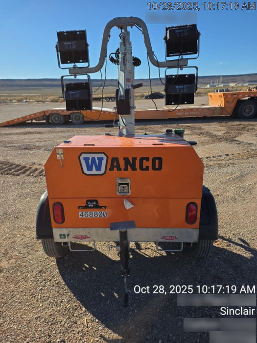 2024 Wanco WLTT-4MM4K Diesel, Deep Sea Controller, Shore Power Plug, Auto Start, (4) 350W LED Floodlights, 4kW Generator, 60 Gal Fuel Tank, 2" Ball, T3
