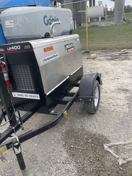 2024 Lincoln Electric LE400 Kubota V1505, Trlr, Cable Rack, Light Kit, ES Decals, T3