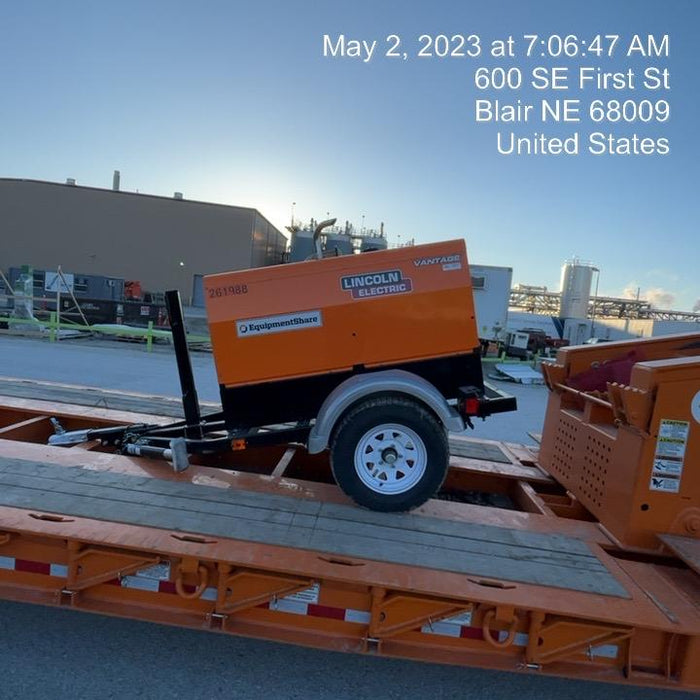 2022 Lincoln Electric LE400 Kubota V1505, Trlr, Cable Rack, Light Kit, ES Decals, T3