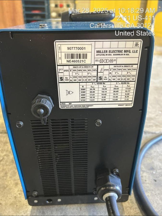 2025 MILLER ELECTRIC CST-282