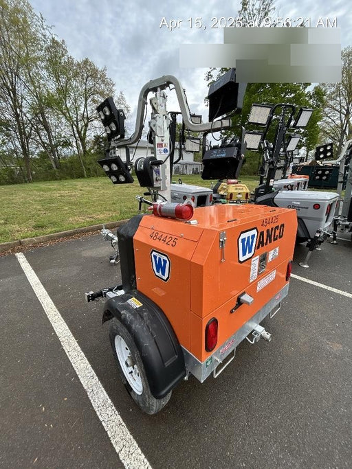 2024 Wanco WLTT-4MM4K Diesel, Mitsubishi L2E, 9.0HP @1800 rpm, Deep Sea Controller, Shore Power Plug, Auto Start, (4) 350W LED Floodlights, 4kW Generator, 60 Gal Fuel Tank, 2" Ball, T3