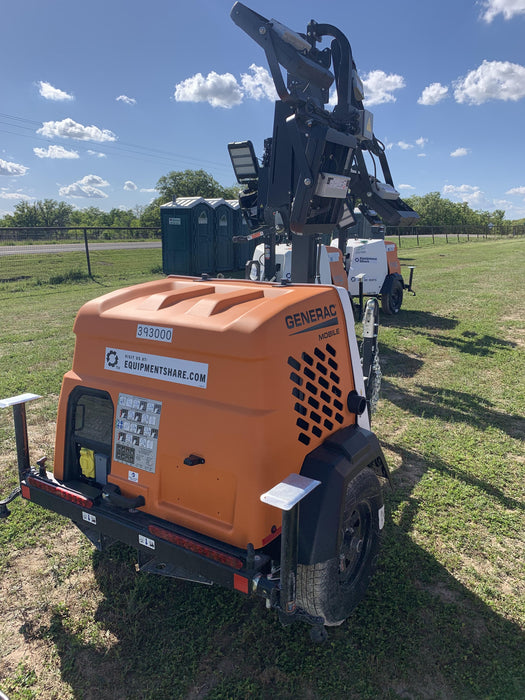 2024 Generac MLT2 Diesel, Flex Switch 120V Input, Powerzone Controller, 
(4) 320W LED Lights, 4kW Generator, 39.9 Gal Fuel Tank, 2" Ball, T3