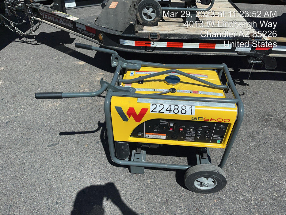 2022 WACKER NEUSON GP6600A