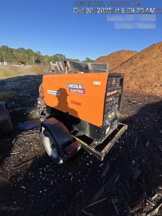 2022 Lincoln Electric LE400 Kubota V1505, Trlr, Cable Rack, Light Kit, ES Decals, T3