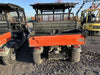 2021 Kubota RTV-X1140W-H Plastic Canopy, Windshield Acrylic Clear, LED Strobe Light, Wire Harness Kit, Back up Alarm