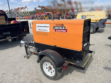 2021 Lincoln Electric Vantage 322 Vantage 322 Ready Pak 3 w/ Decals, ORANGE (includes trailer, cable rack, fender light kit) NO Telematics