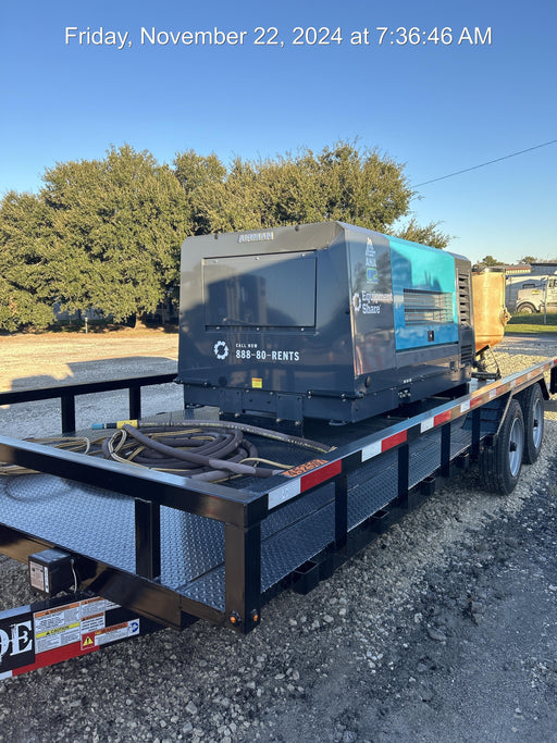 2024 TEXAS PRIDE TRAILERS 18'-20' Lowboy Sand Blasting Unit