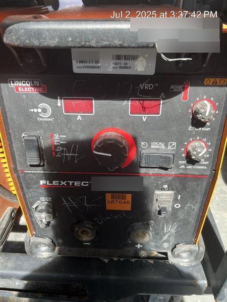 2023 LINCOLN ELECTRIC FLEXTEC 350X