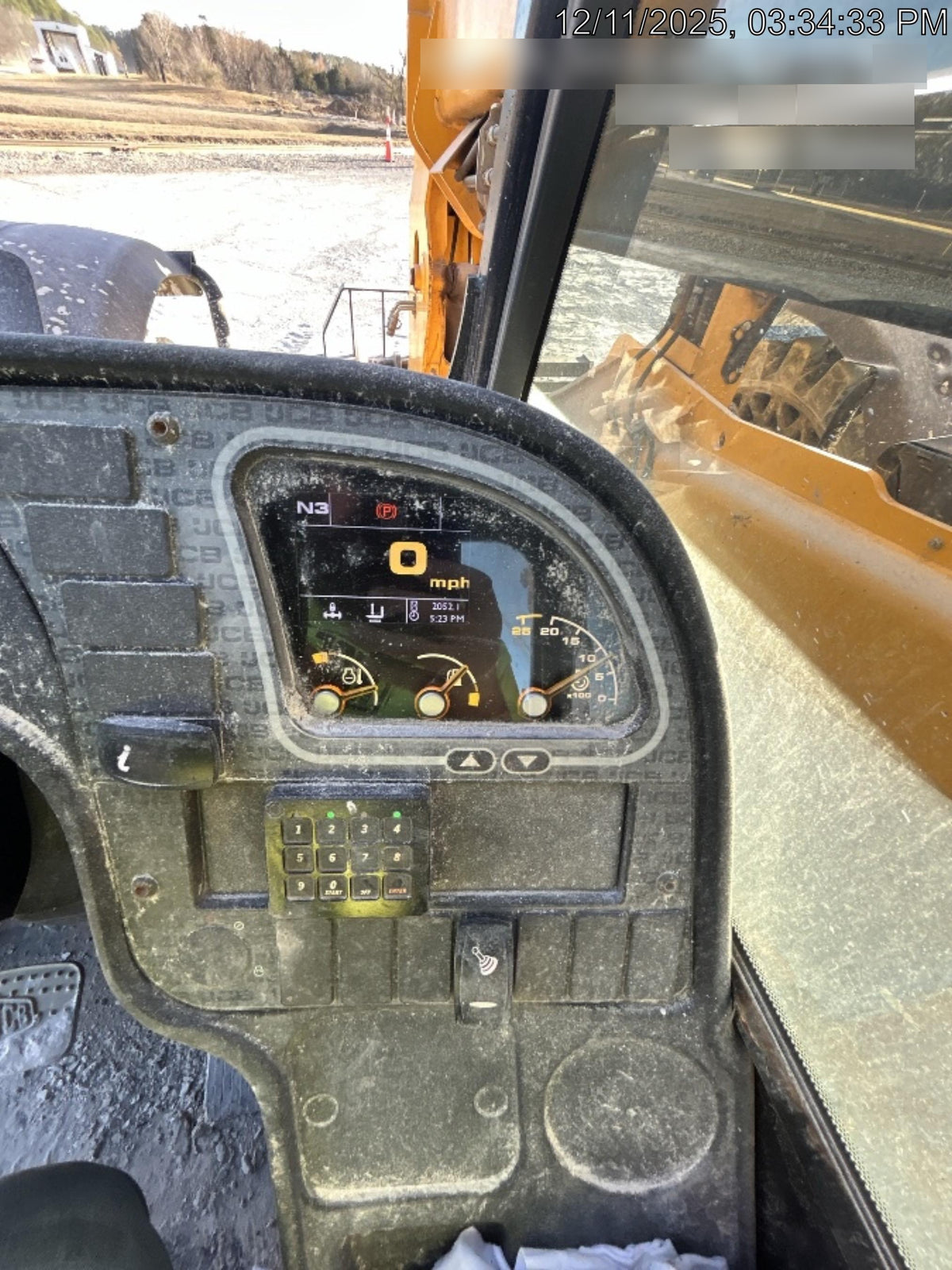 2020 JCB 509-42 Canopy, Solid Tires, Work Lights, Beacon, Aux Hydraulics, Back up Alarm, Lifting Eye, ES Decals