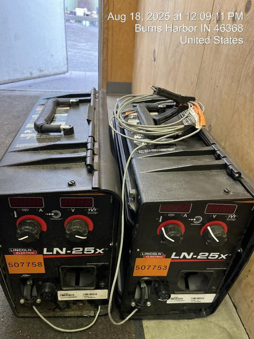2025 LINCOLN ELECTRIC LN-25X w/Flowmeter