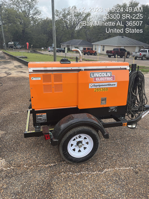 2022 Lincoln Electric LE400 Kubota V1505, Trlr, Cable Rack, Light Kit, ES Decals, T3