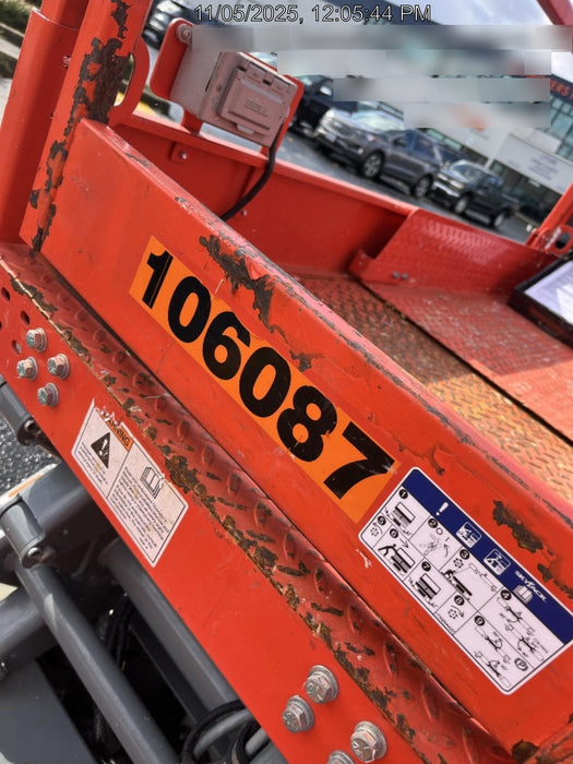 2020 Skyjack SJIII-3219 Solid NM Tires, Half height spring hinged entry gate, Dual Beacons, 800W Inverter