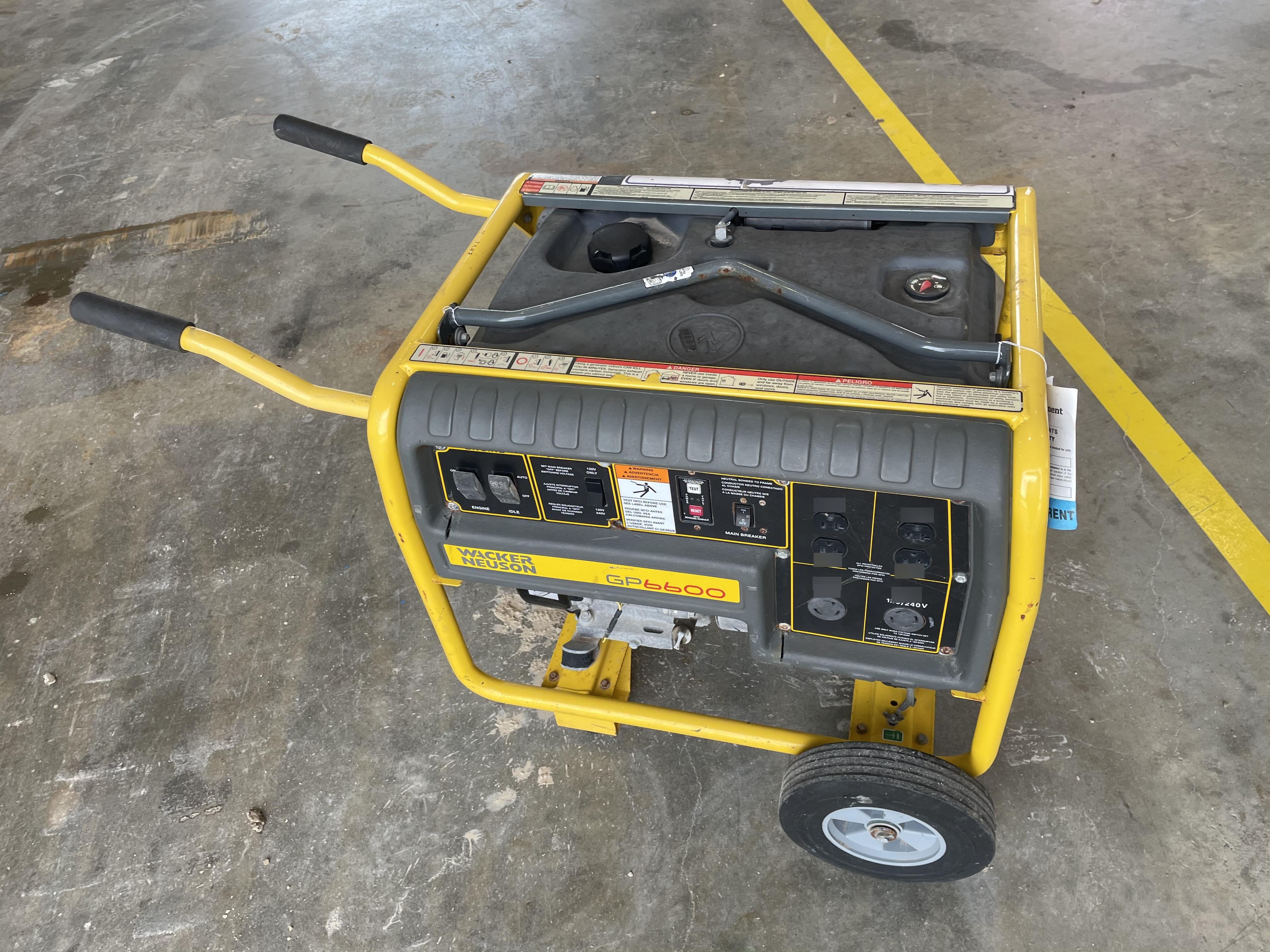 2018 WACKER NEUSON GP6600A