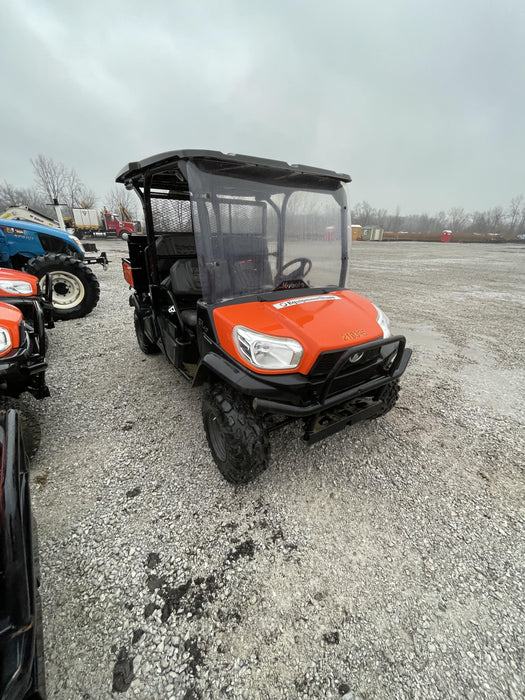 2022 Kubota RTV-X1140W-H Plastic Canopy, Windshield Acrylic Clear, LED Strobe Light, Wire Harness Kit, Back up Alarm