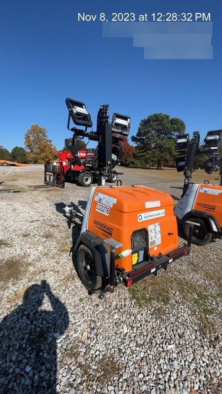 2023 Generac MLT2 Diesel, Flex Switch 120V Input, Powerzone Controller, (4) 320W LED Lights, 4kW Generator, 39.9 Gal Fuel Tank, 2" Ball, T3