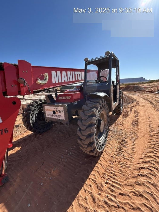 2019 Manitou MTA8044 MTA 8044 - 74 HP T4, Canopy, Worklights/Strobe, Beacon, 66" Carriage, 48" Forks, Solid Tires, Lift Hook, Aux Hydraulics