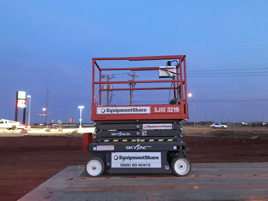 2019 Skyjack SJIII-3219 Standard Options, Trojan Batteries