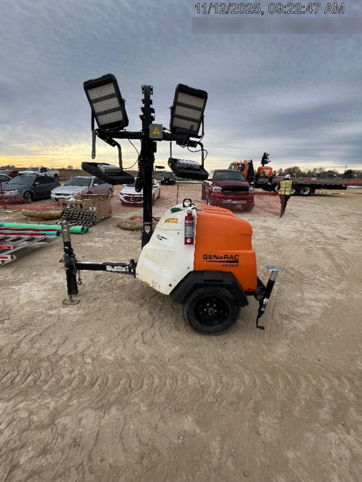 2024 Generac MLT2 Diesel, Flex Switch 120V Input, Powerzone Controller, 
(4) 320W LED Lights, 4kW Generator, 39.9 Gal Fuel Tank, 2" Ball, T3