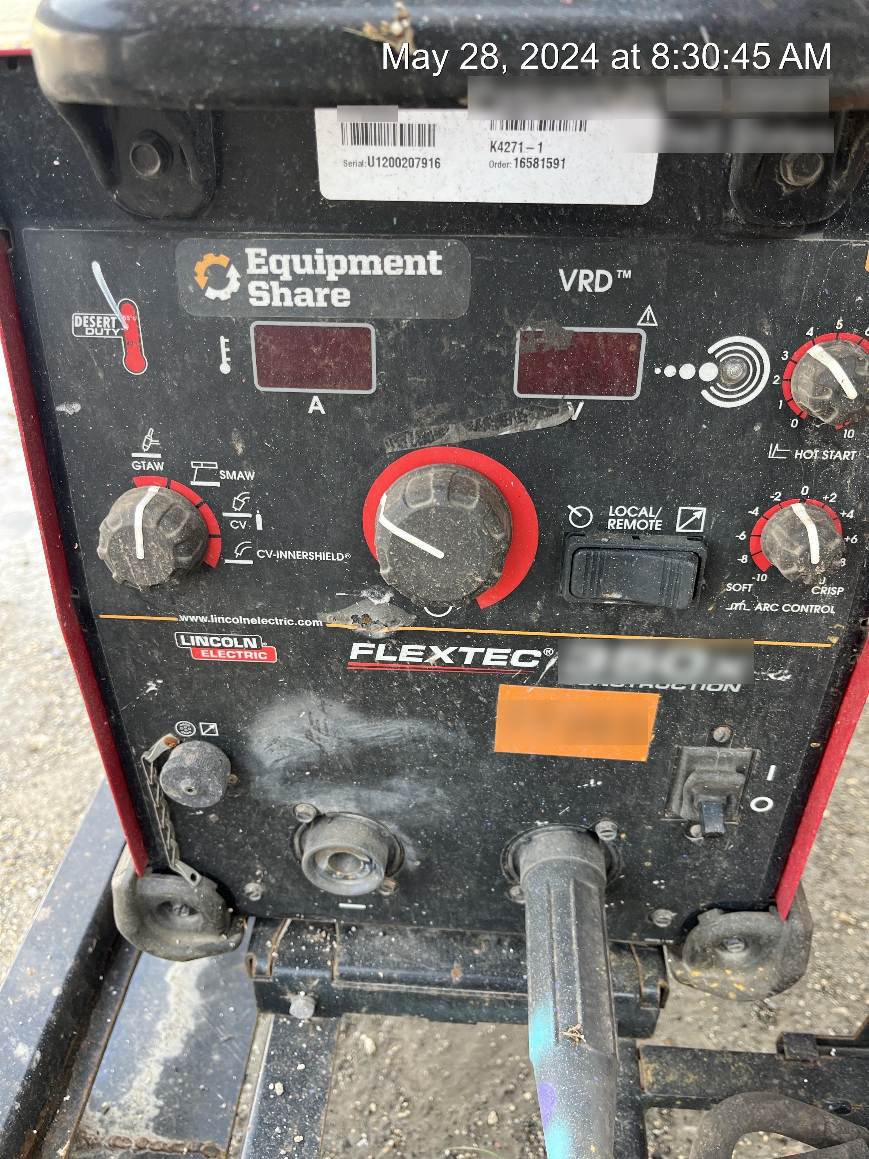 2020 LINCOLN ELECTRIC FLEXTEC 350X