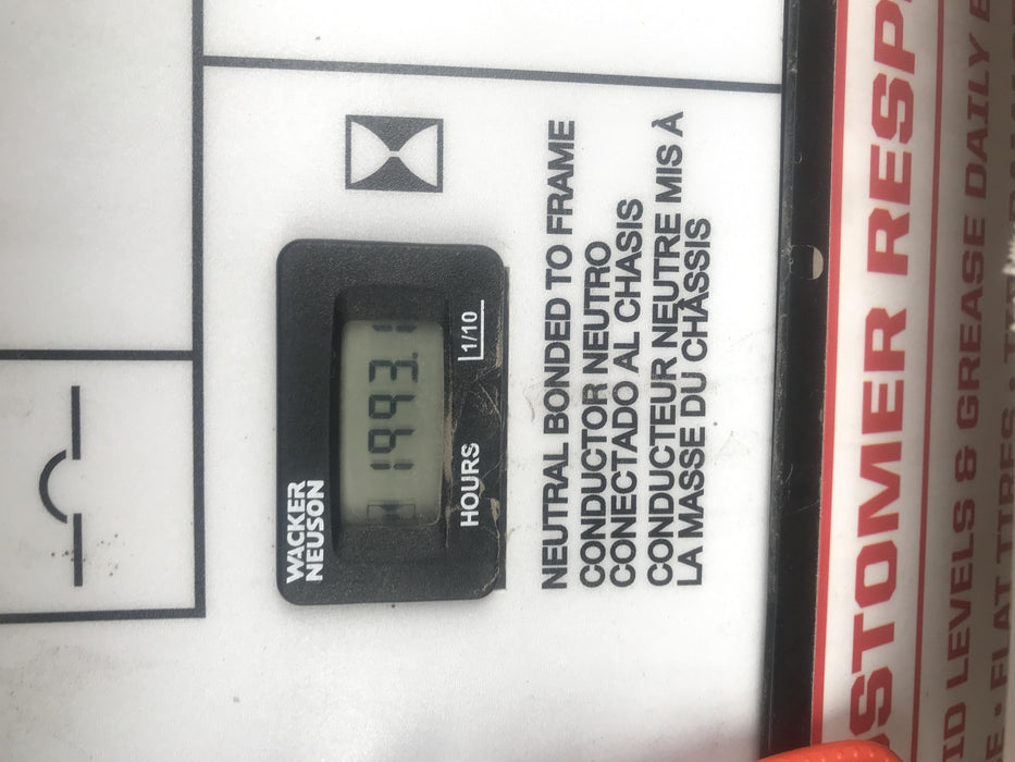 2019 Wacker Neuson LTV6L-MH Mobile Light Tower w/Fuel Level Sensor Installed