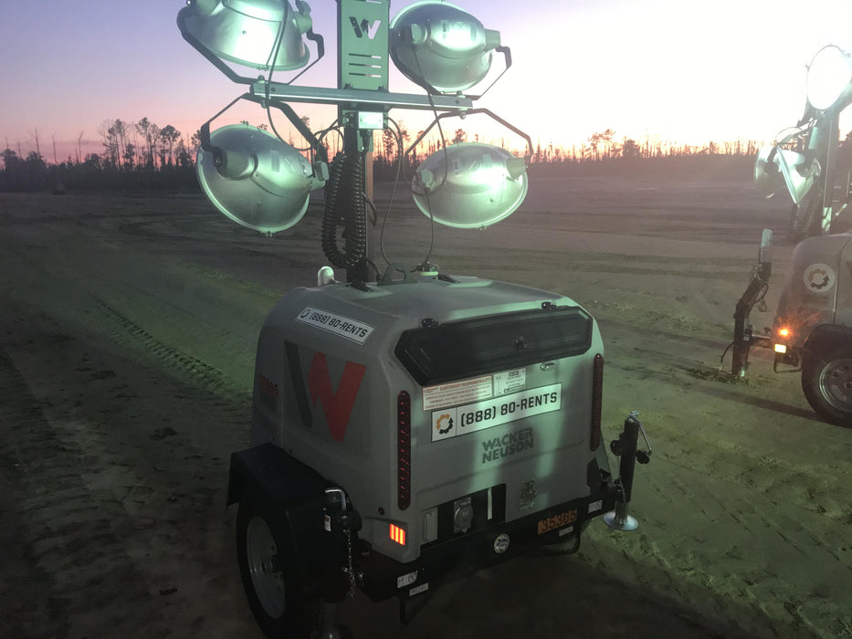 2019 Wacker Neuson LTV6L-MH Wacker Neuson LTV6L Mobile Light Tower w/Fuel Level Sensor Installed