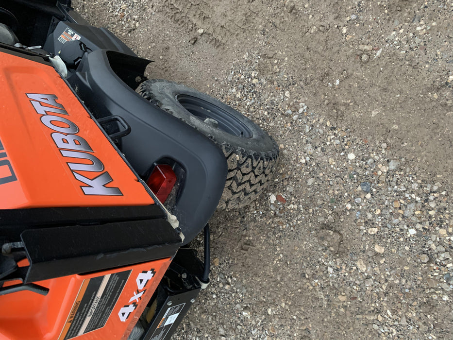 2019 Kubota RTV-X1140W-H 4wd Utility Cart, LED Strobe, Windshield Tempered Glass, Pastic Canopy, Wire Harness Kit, Backup Alarm