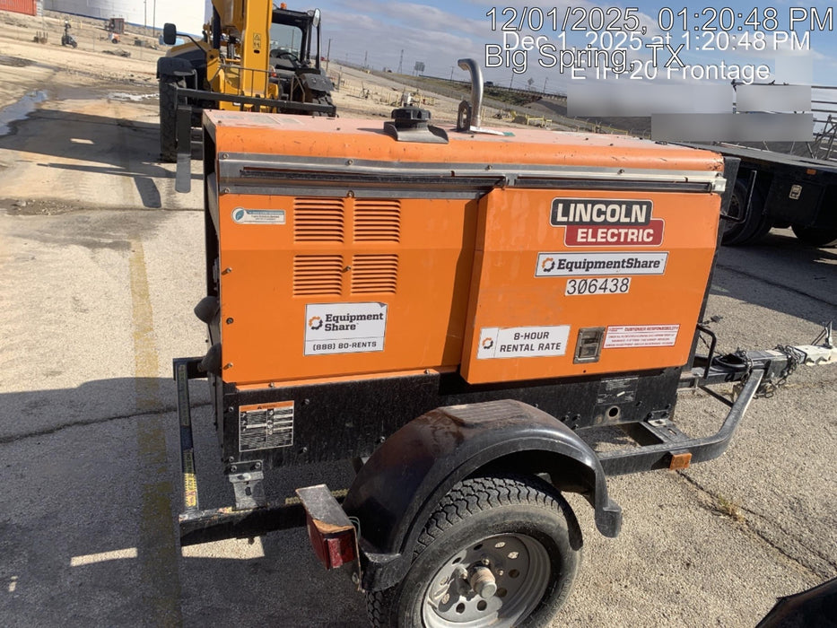 2023 Lincoln Electric LE400 Kubota V1505, Trlr, Cable Rack, Light Kit, ES Decals, T3