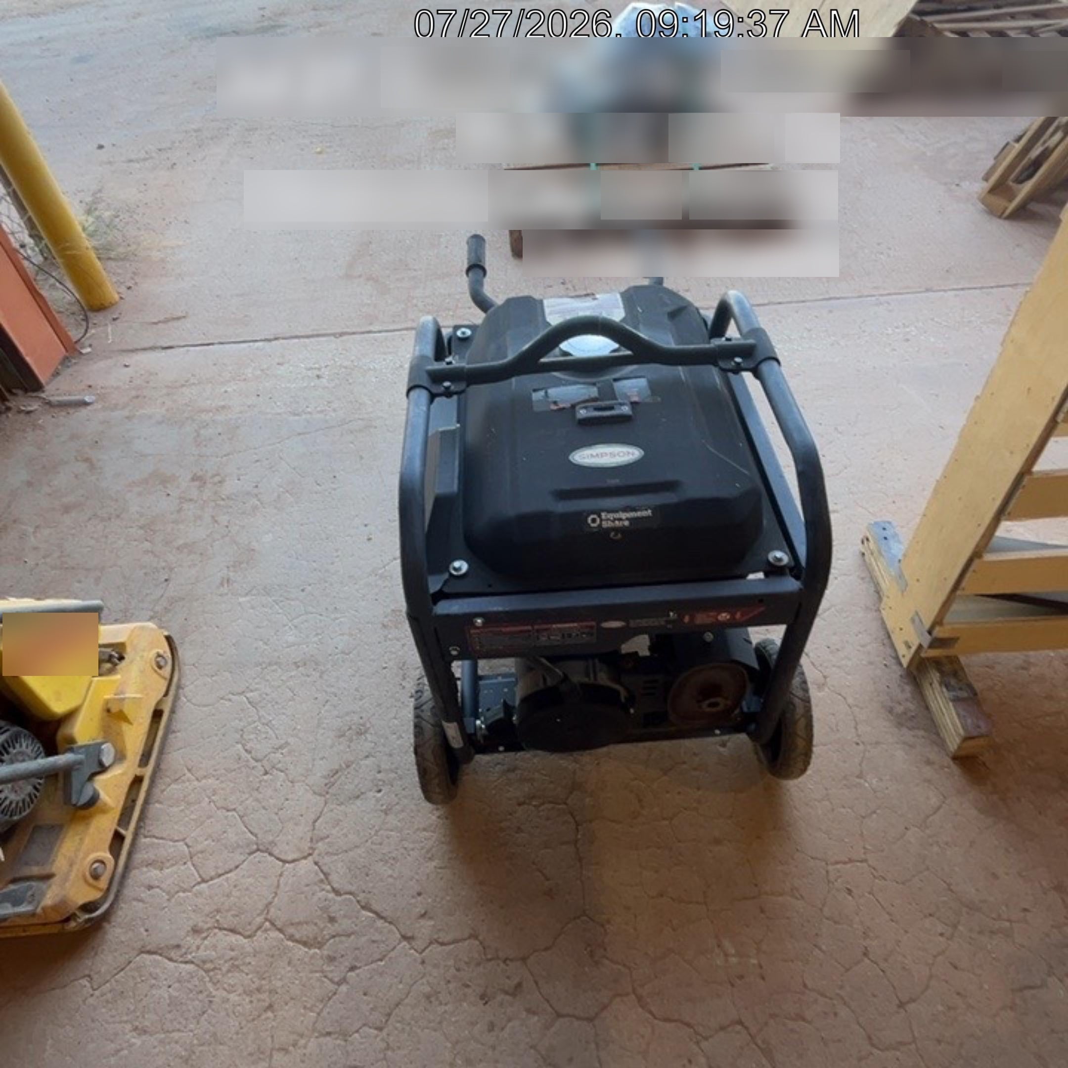 2022 Simpson SCGH8500 Honda GX390, 7KW
