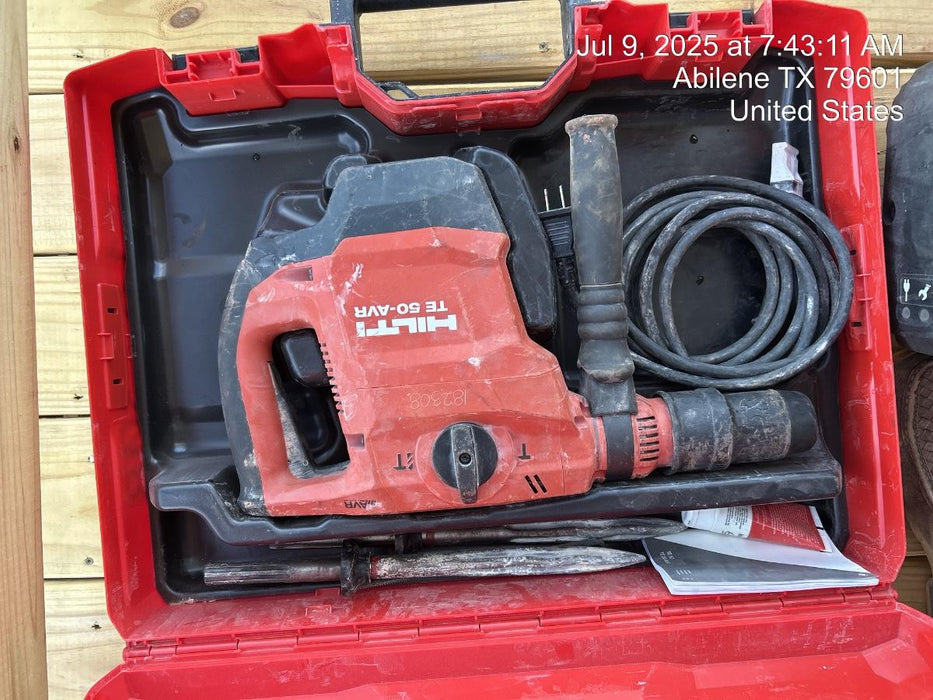 2021 HILTI TE 50-AVR
