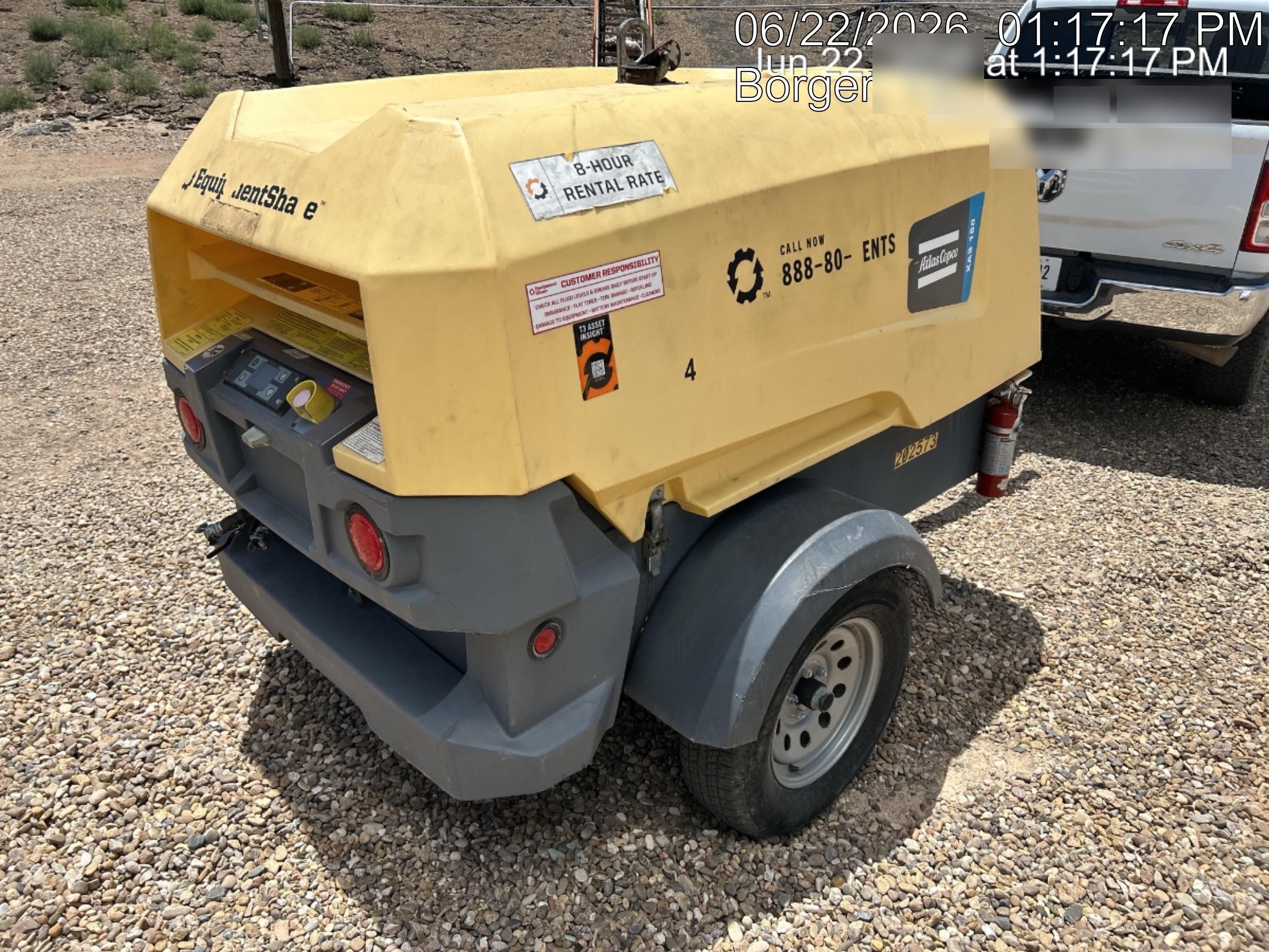 2022 ATLAS COPCO XAS188 CWK