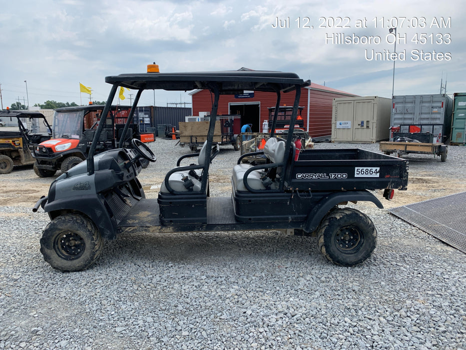 2019 Club Car CA1700D Diesel, 4-Seat, ROPS, AWD w/None