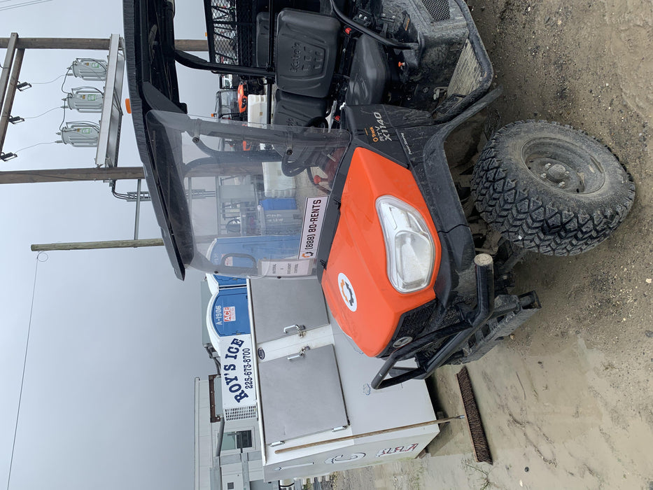 Kubota RTV-X1140W-H Canopy, 4-Seater, Diesel, Windshield Acrylic Clear, Strobe Light, Backup Alarm
