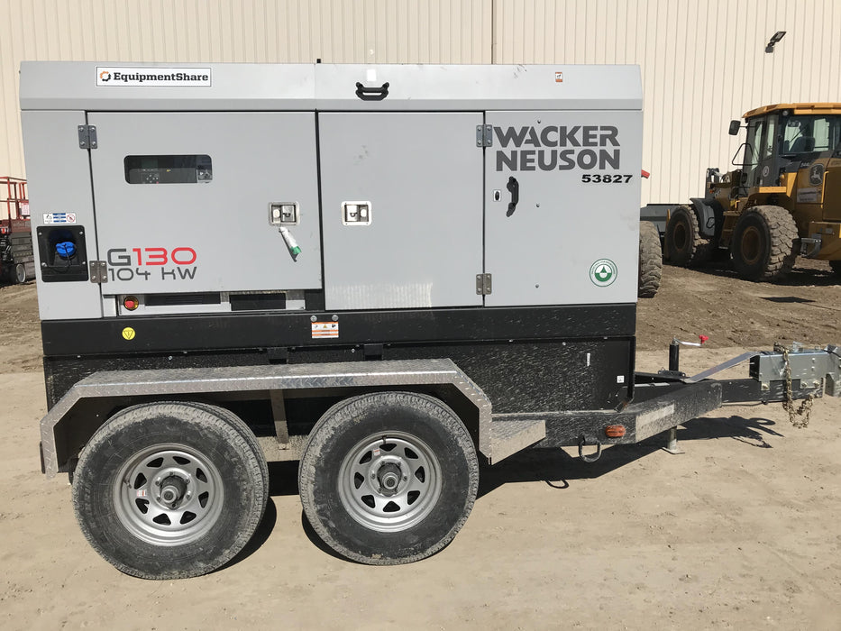 2019 WACKER NEUSON G130