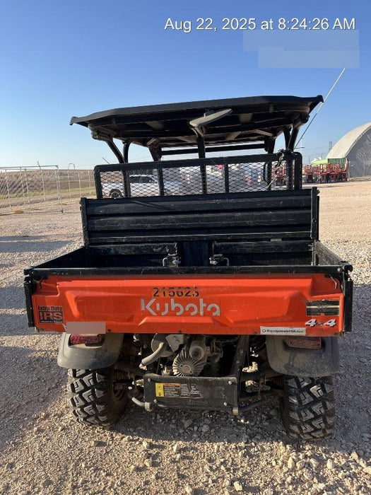 2022 Kubota RTV-X1140W-H Plastic Canopy, Windshield Acrylic Clear, LED Strobe Light, Wire Harness Kit, Back up Alarm
