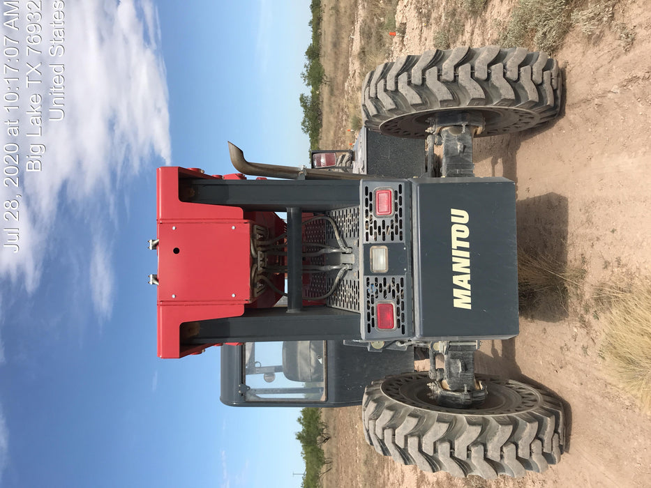 2018 Manitou MTA10055 Manitou MTA10055 - Canopy, Worklights, Beacon, 66" Carriage, 60" Forks, Solid Tires, Aux Hydraulics