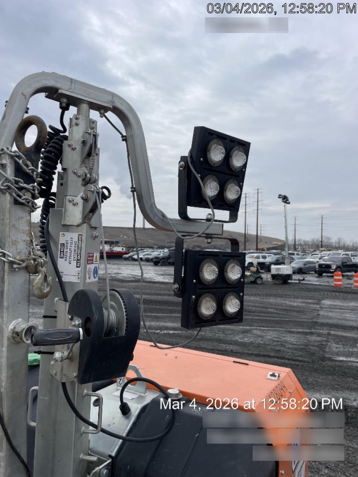 2024 Wanco WLTT-4MM4K Diesel, Deep Sea Controller, Shore Power Plug, Auto Start, (4) 350W LED Floodlights, 4kW Generator, 60 Gal Fuel Tank, 2" Ball, T3