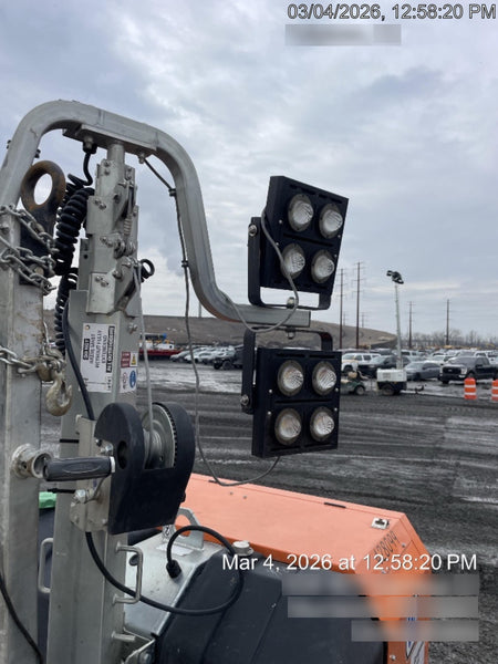 2024 Wanco WLTT-4MM4K Diesel, Deep Sea Controller, Shore Power Plug, Auto Start, (4) 350W LED Floodlights, 4kW Generator, 60 Gal Fuel Tank, 2" Ball, T3